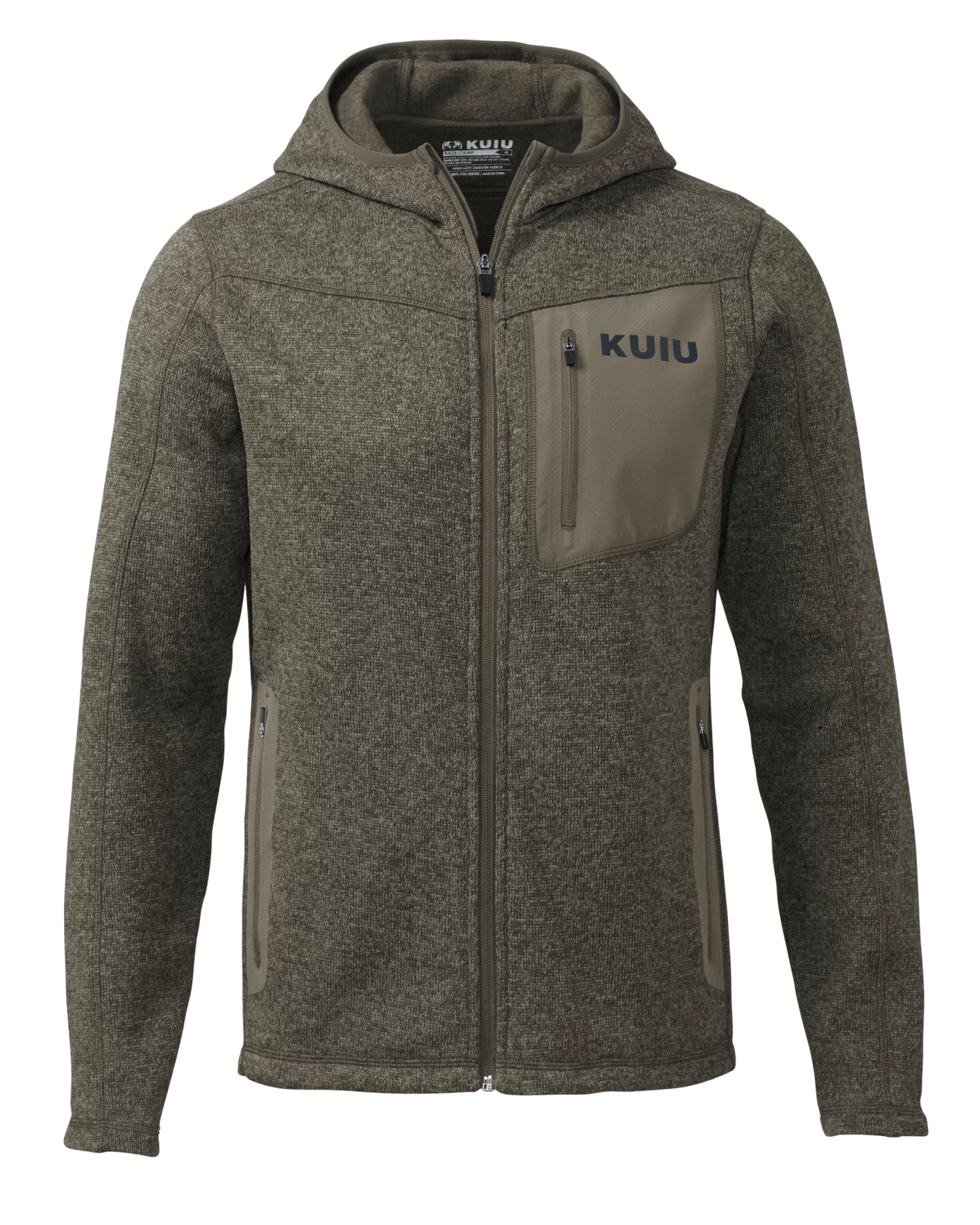 Kuiu Base Camp Hooded Sweater | Ash