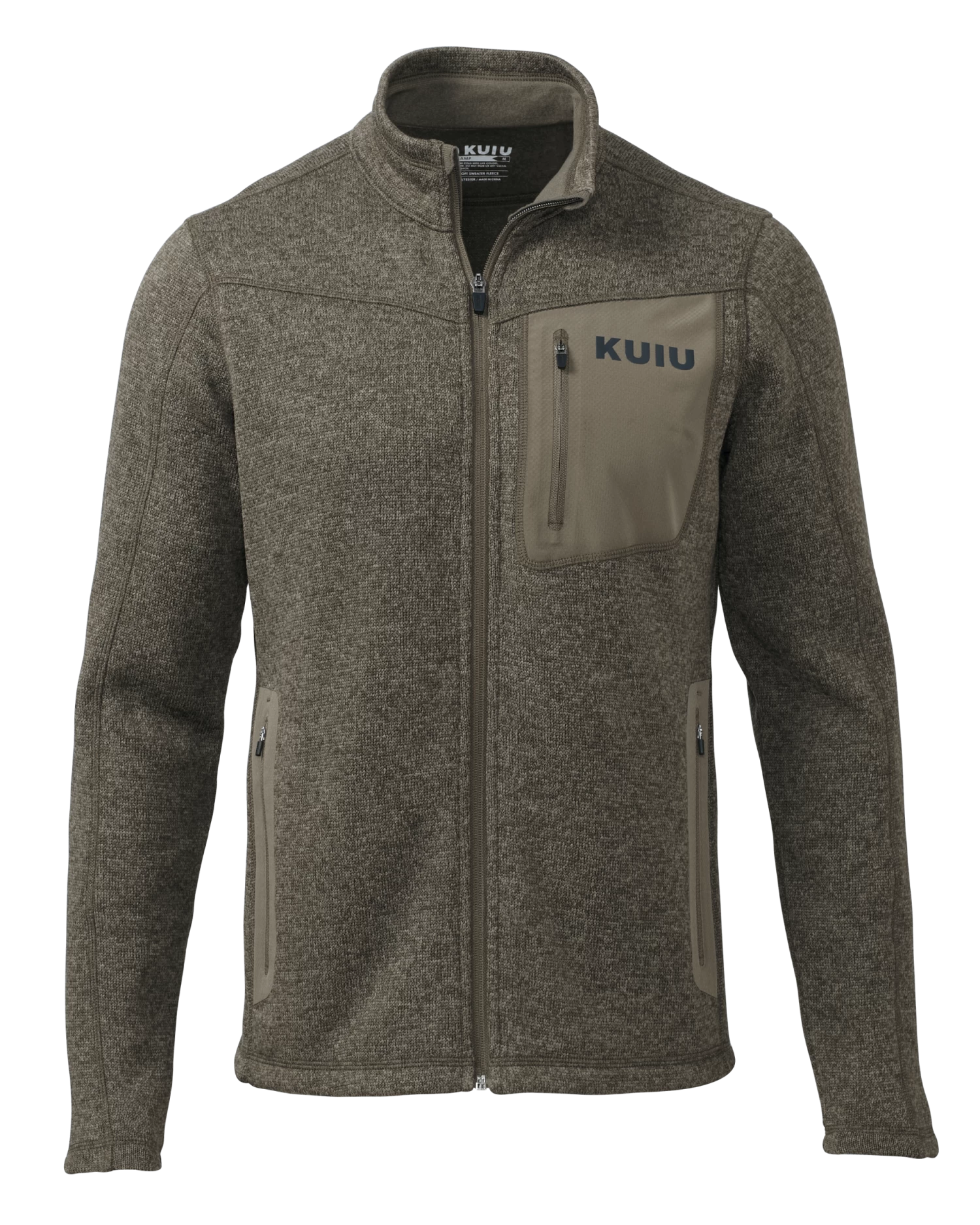 Kuiu Base Camp Full Zip Sweater | Ash