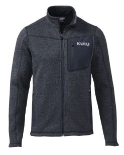 Kuiu Base Camp Full Zip Sweater | Dark Navy