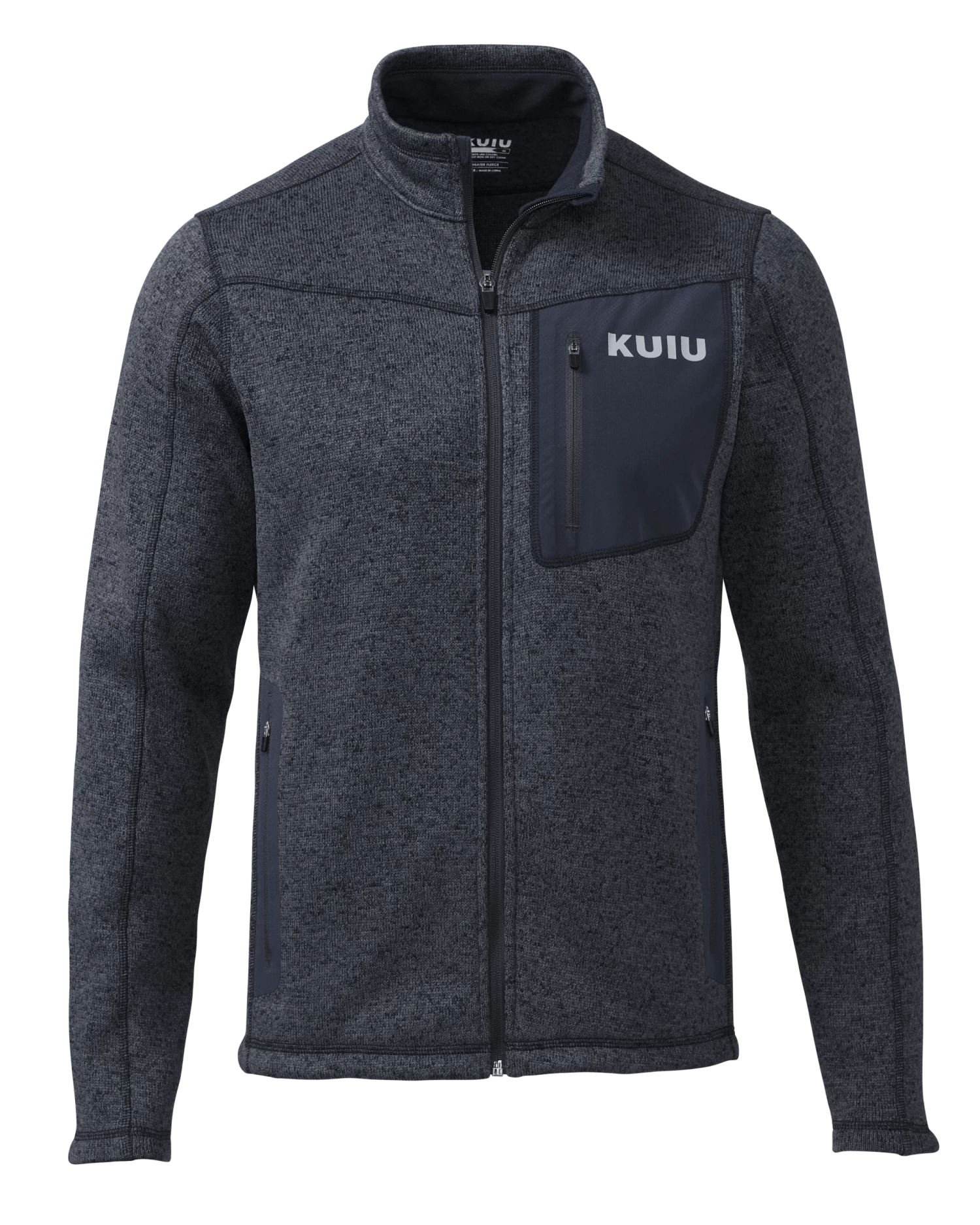 Kuiu Base Camp Full Zip Sweater | Dark Navy