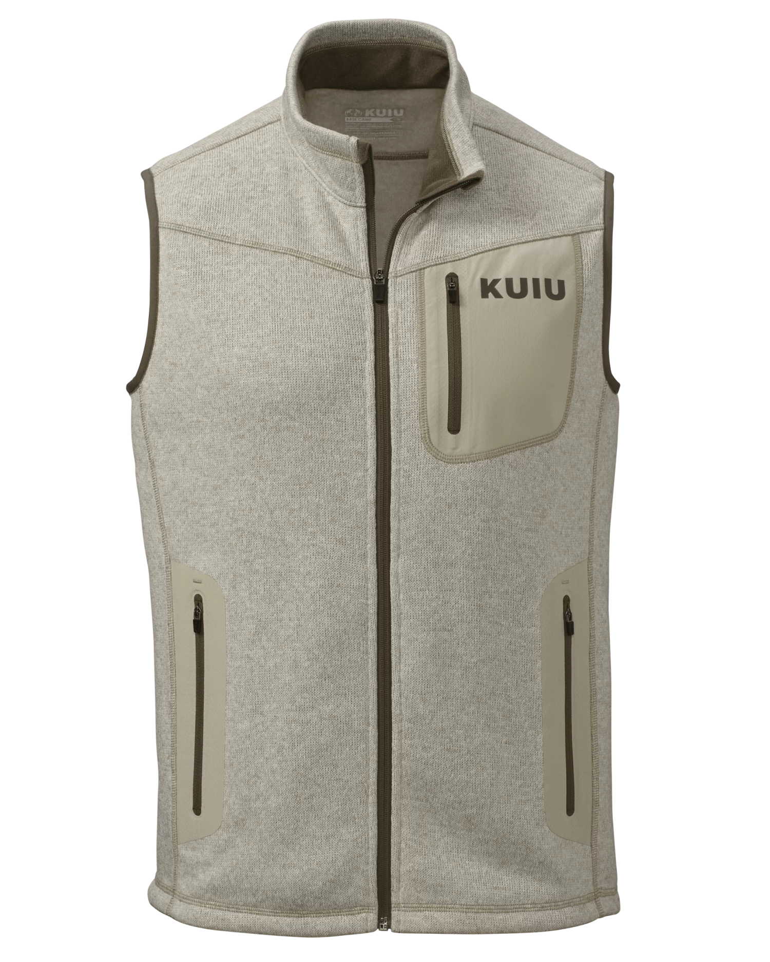 Kuiu Base Camp Sweater Vest | Light Tan