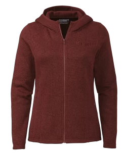 Kuiu Women's Base Camp Hooded Sweater | Merlot