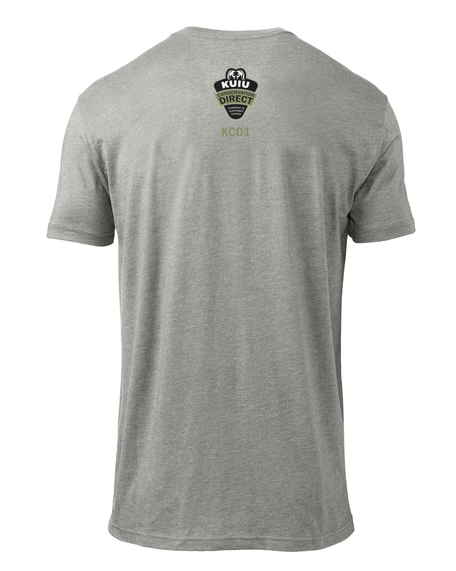 Kuiu Conservation Direct R44 T-Shirt | Heather Grey - Image 2