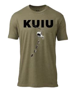 Kuiu Conservation Direct R44 T-Shirt | Military Green