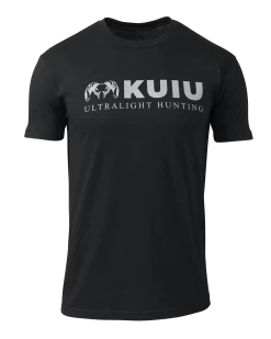 KUIU Horizontal Logo T-Shirt | Black