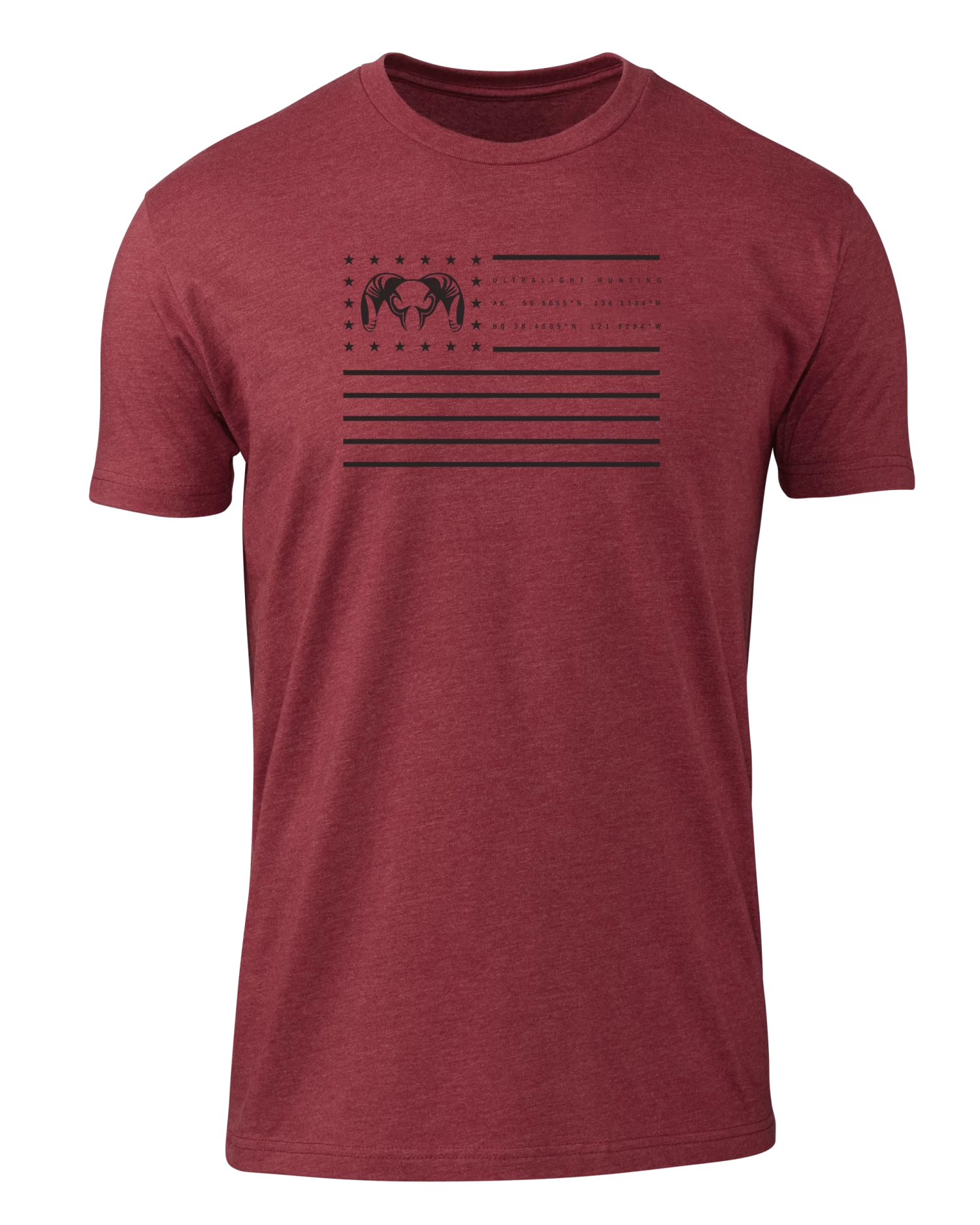 Kuiu Info Flag T-Shirt | Cardinal