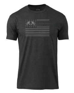 Kuiu Info Flag T-Shirt | Charcoal