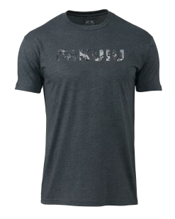 KUIU Vias Storm Logo T-Shirt | Charcoal