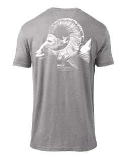 KUIU Nahanni Butte Ram T-Shirt | Heather Grey