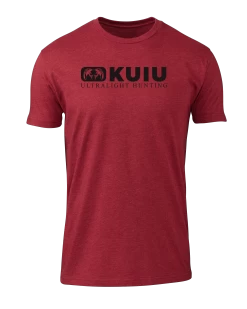 KUIU Block Logo T-Shirt | Cardinal