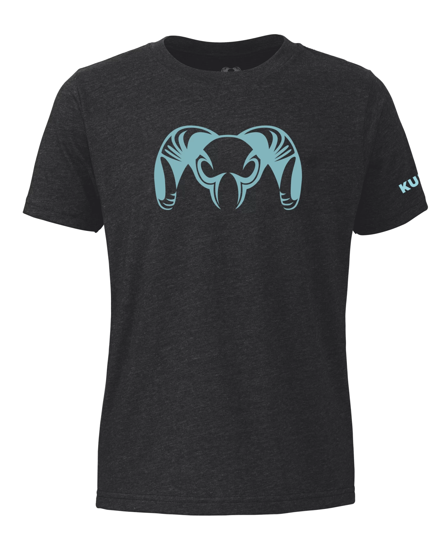 Kuiu Girl's Big Ram T-Shirt | Charcoal