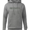 Kuiu Block Logo Hoodie | Heather Grey