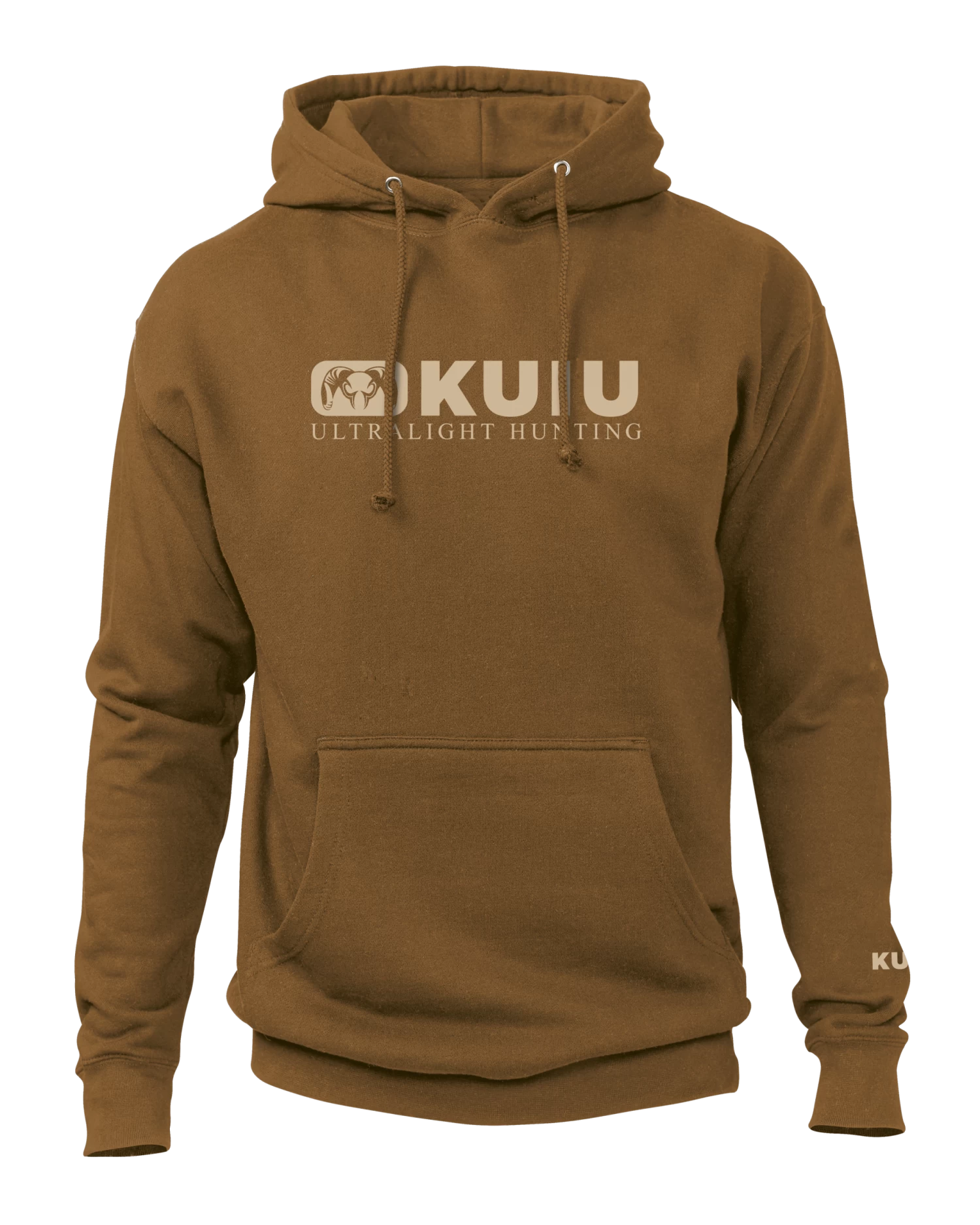 Kuiu Block Logo Hoodie | Saddle
