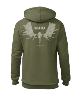 KUIU Moose Skull Hoodie | Army