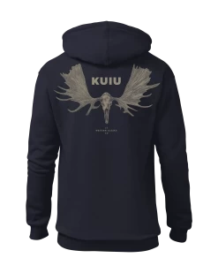 KUIU Moose Skull Hoodie | Navy