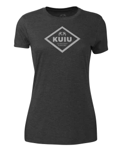 Kuiu Women's Solid Sign T-Shirt | Charcoal