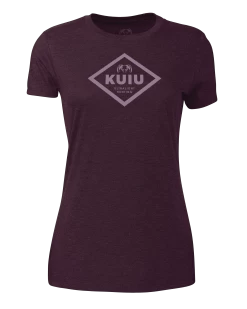 Kuiu Women's Solid Sign T-Shirt | Plum