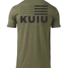 Kuiu Solid Flag T-Shirt | Military Green