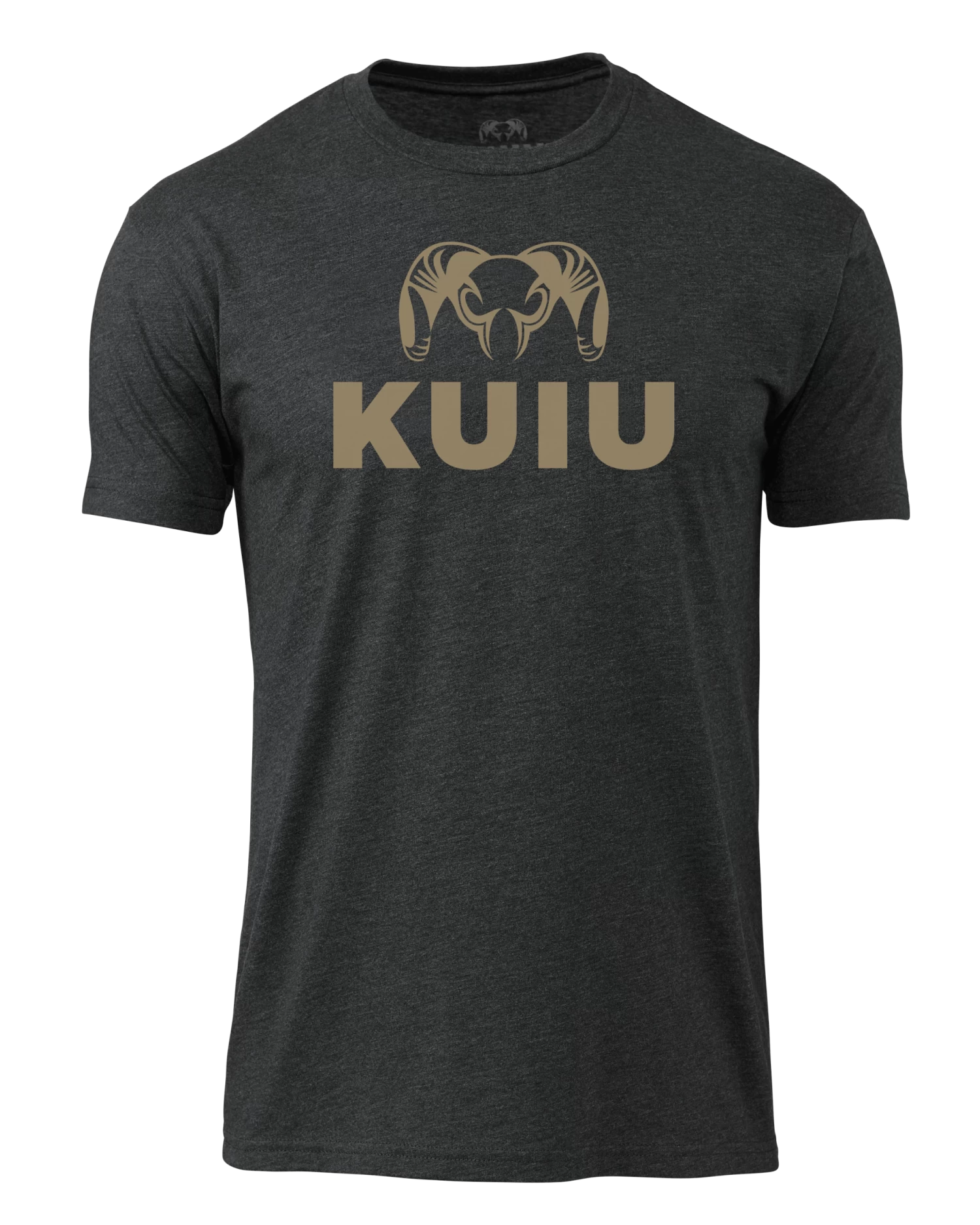 KUIU Stacked Logo T-Shirt | Charcoal