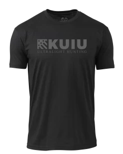 Kuiu Patriotic Block Logo T-Shirt | Black