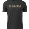 Kuiu Patriotic Block Logo T-Shirt | Charcoal