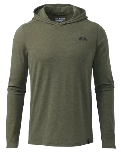 Kuiu ULTRA Merino 120 LT LS Hoodie | Olive