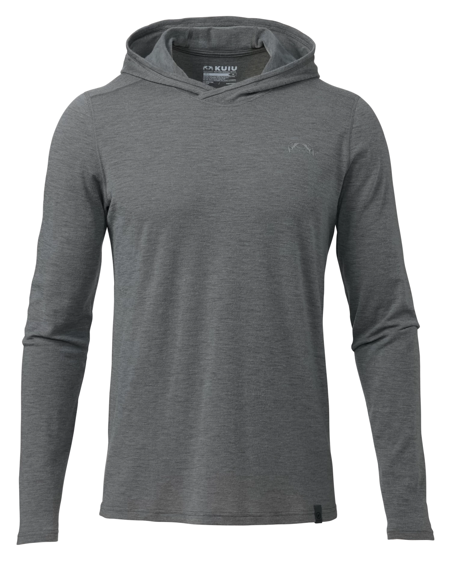 Kuiu ULTRA Merino 120 LT LS Hoodie | Stone