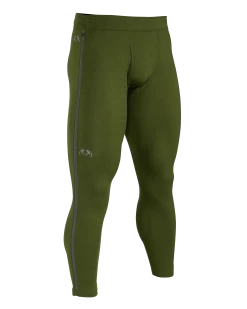 Kuiu ULTRA Merino 120 LT Zip-Off Bottom | Verde Green