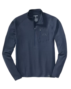 Kuiu ULTRA Merino 145 Zip-T Hunting Shirt | Steel Blue