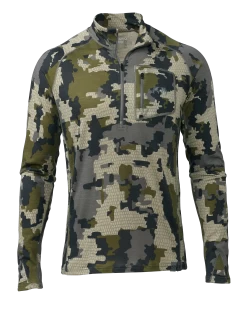 Kuiu ULTRA Merino 145 Zip-T Hunting Shirt | Verde