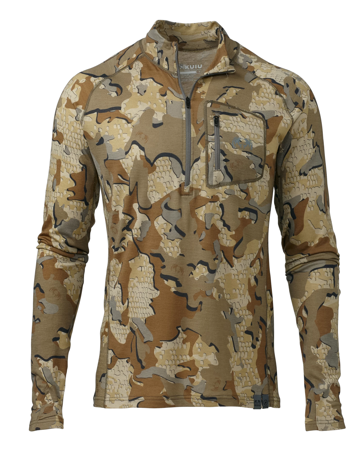 Kuiu ULTRA Merino 145 Zip-T Hunting Shirt | Valo