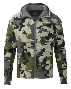 Kuiu Peloton 240 Full Zip Hoodie | Verde