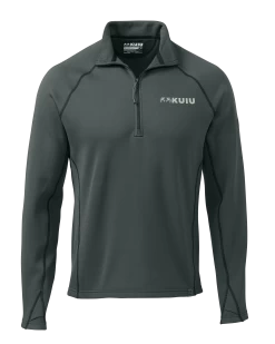 Kuiu Peloton 200 Zip-T | Gunmetal