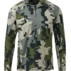 Kuiu Peloton 97 Fleece Zip-T | Verde