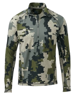 Kuiu Peloton 97 Fleece Zip-T | Verde