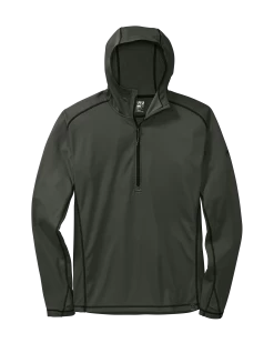 Kuiu Peloton 97 Fleece Zip-T Hoodie | Gunmetal
