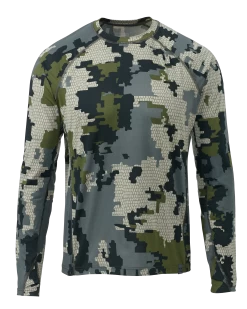 Kuiu Peloton 118 LS Crew-T | Verde