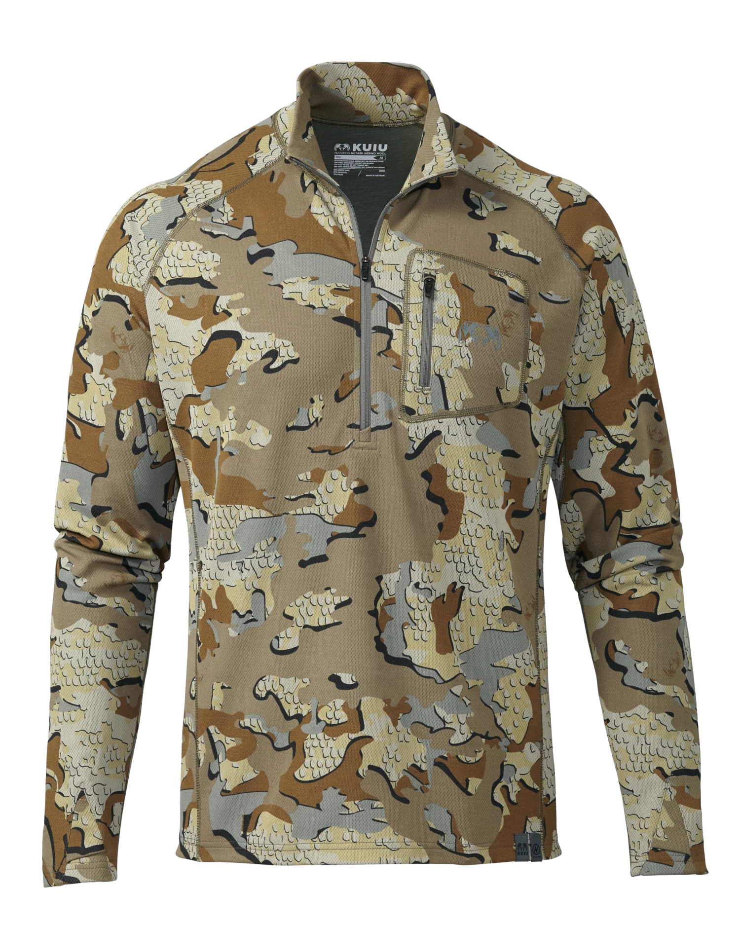 Kuiu PRO Merino 200 Zip-T | Valo