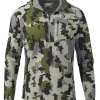 Kuiu PRO Merino 200 Zip-T Hoodie | Verde