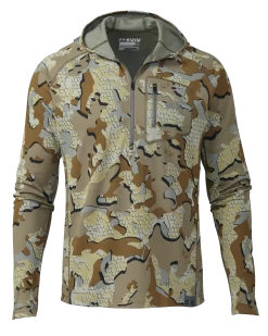 Kuiu PRO Merino 200 Zip-T Hoodie | Valo