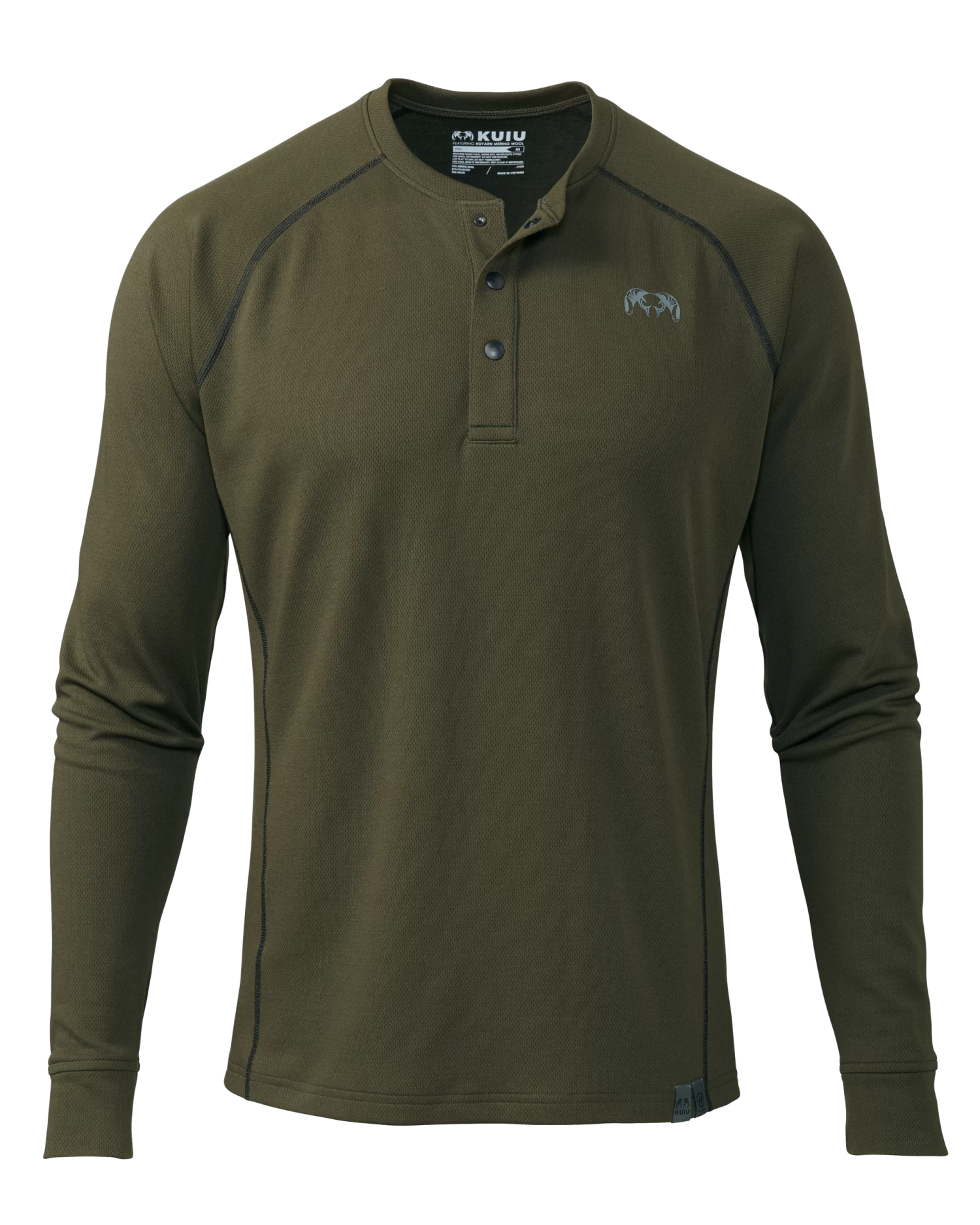 Kuiu PRO Merino 200 Henley | Loden