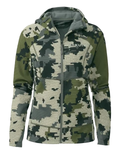Kuiu Women's Peloton 240 Full Zip Hoodie | Verde