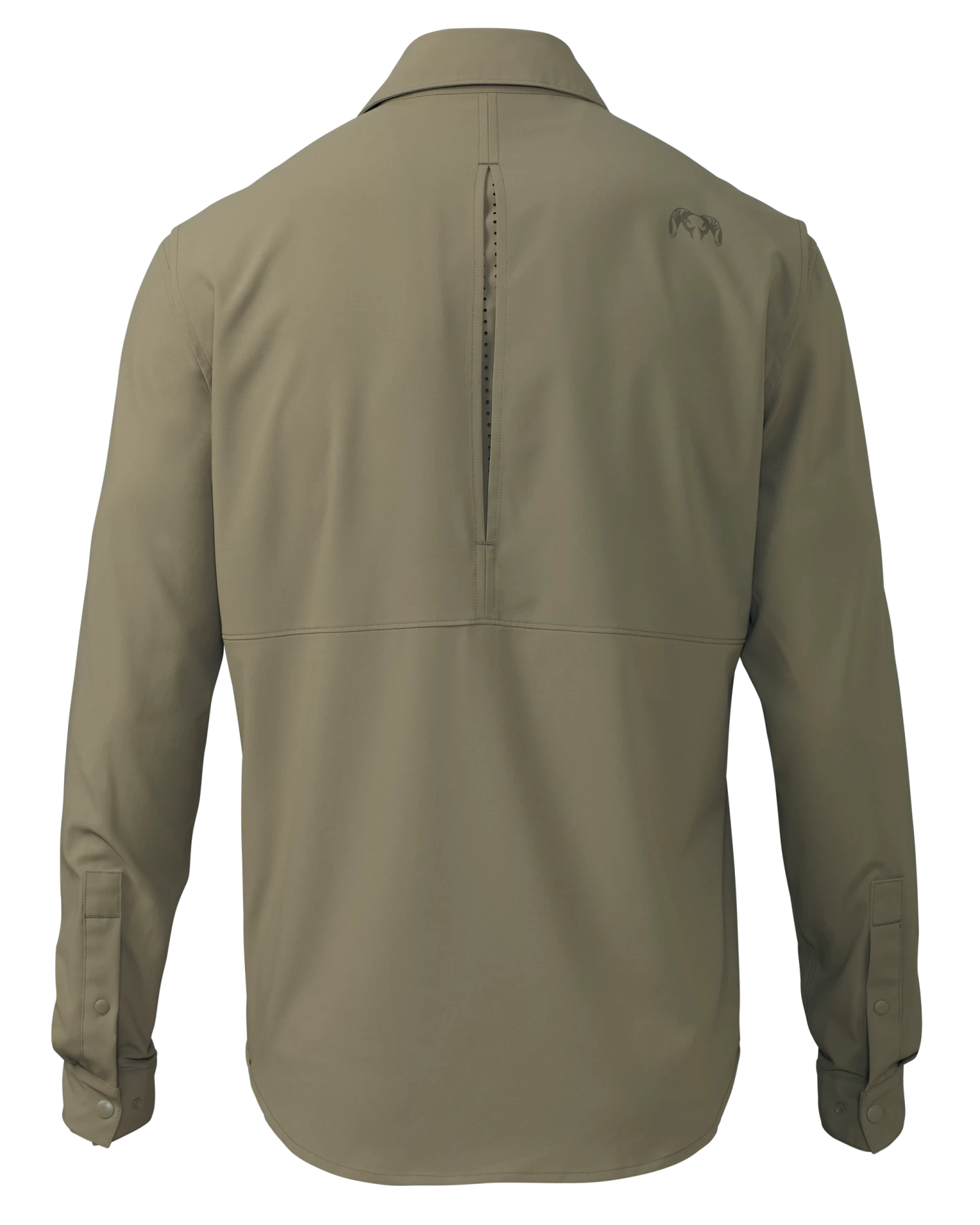 Kuiu Mesa Vented LS Snap Shirt | Khaki - Image 2
