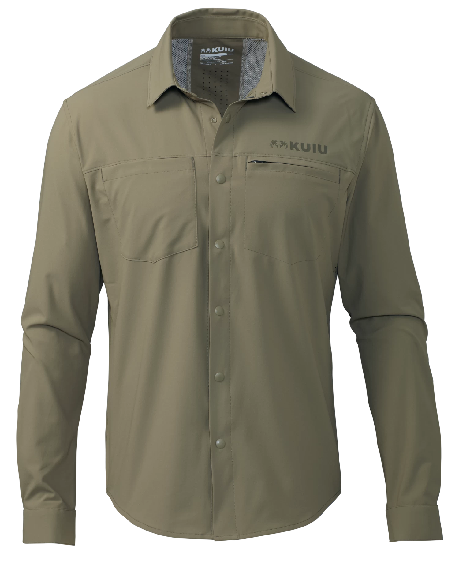 Kuiu Mesa Vented LS Snap Shirt | Khaki