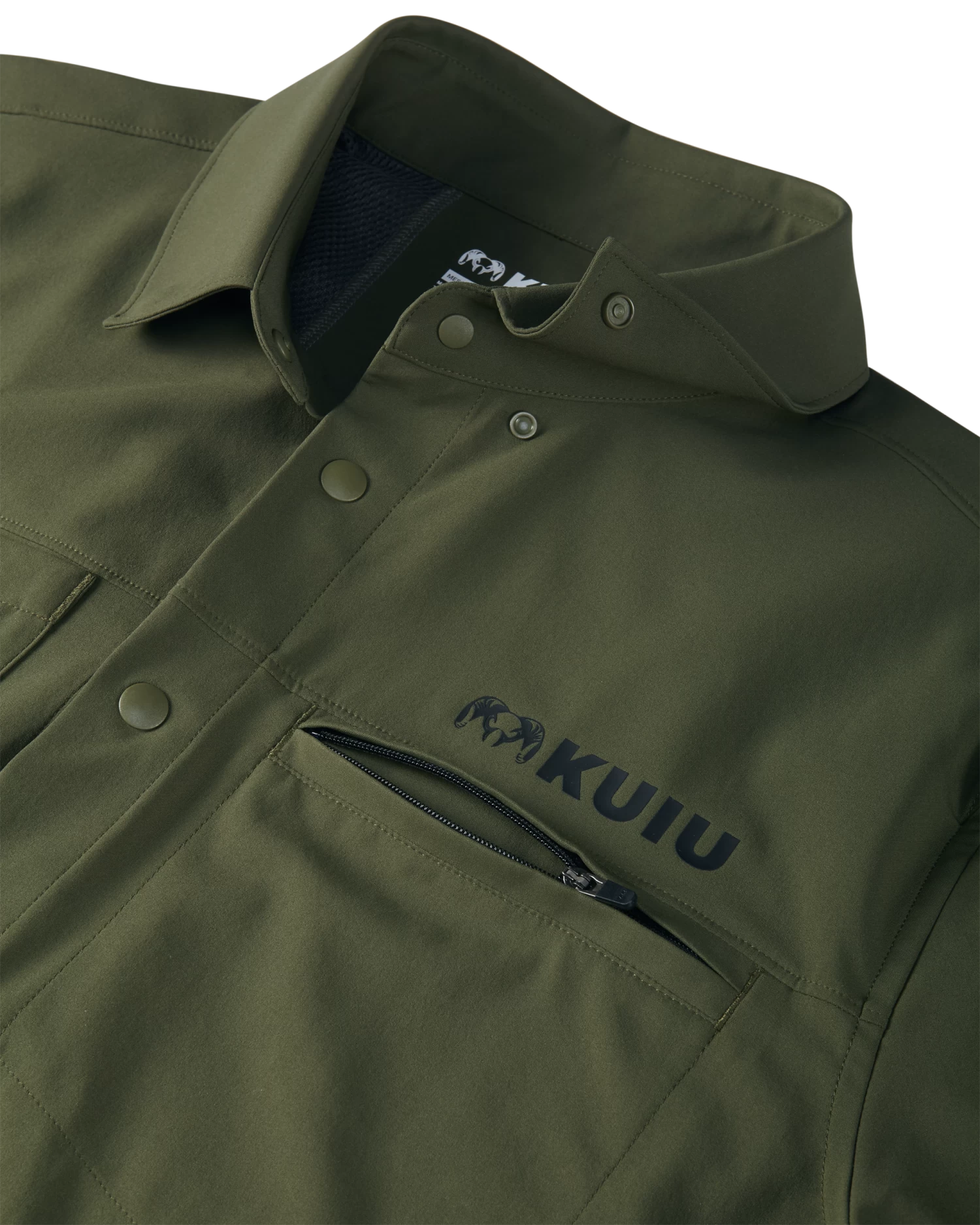 Kuiu Mesa Vented LS Snap Shirt | Olive - Image 4
