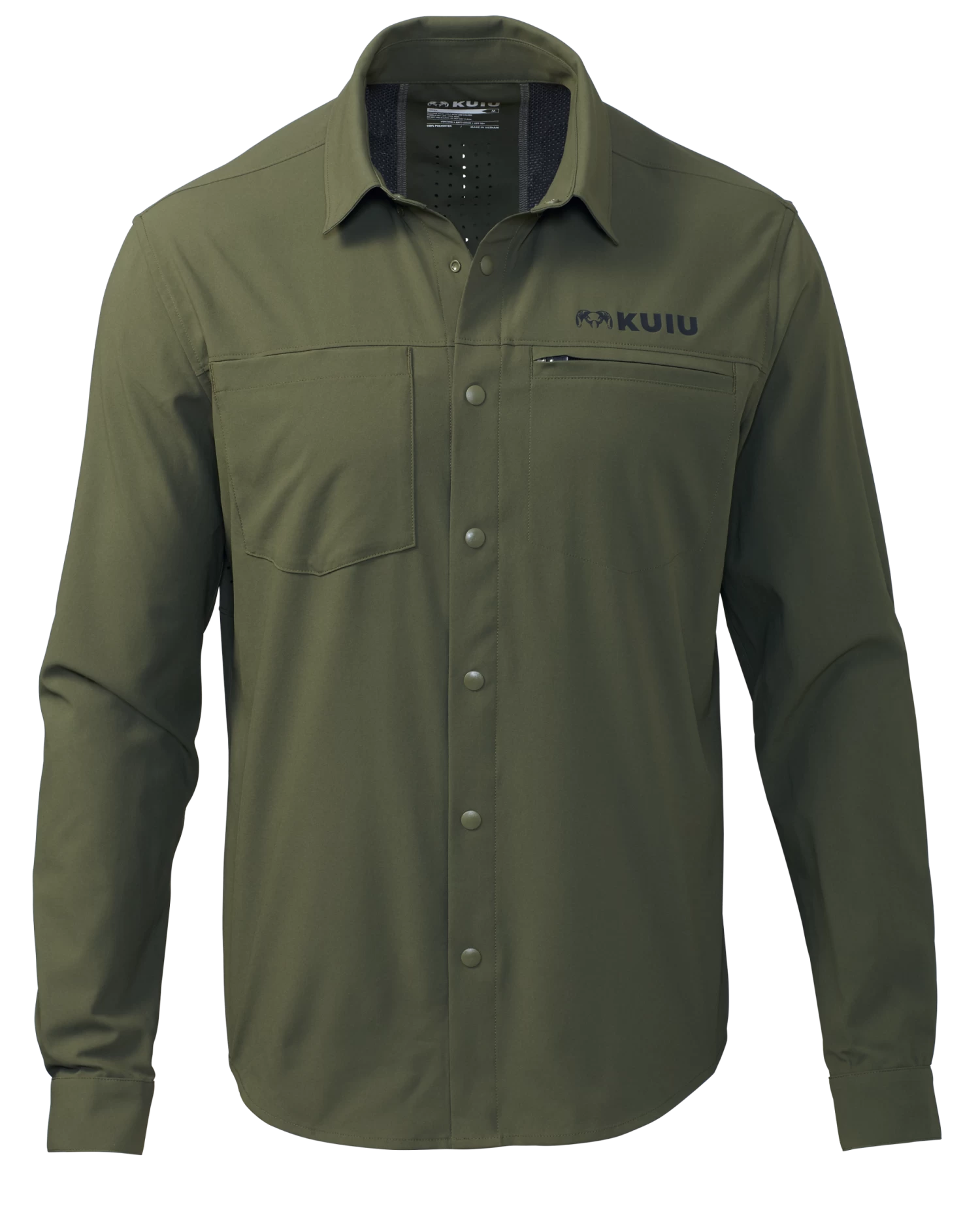 Kuiu Mesa Vented LS Snap Shirt | Olive