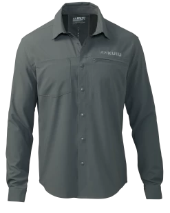 Kuiu Mesa Vented LS Snap Shirt | Stone