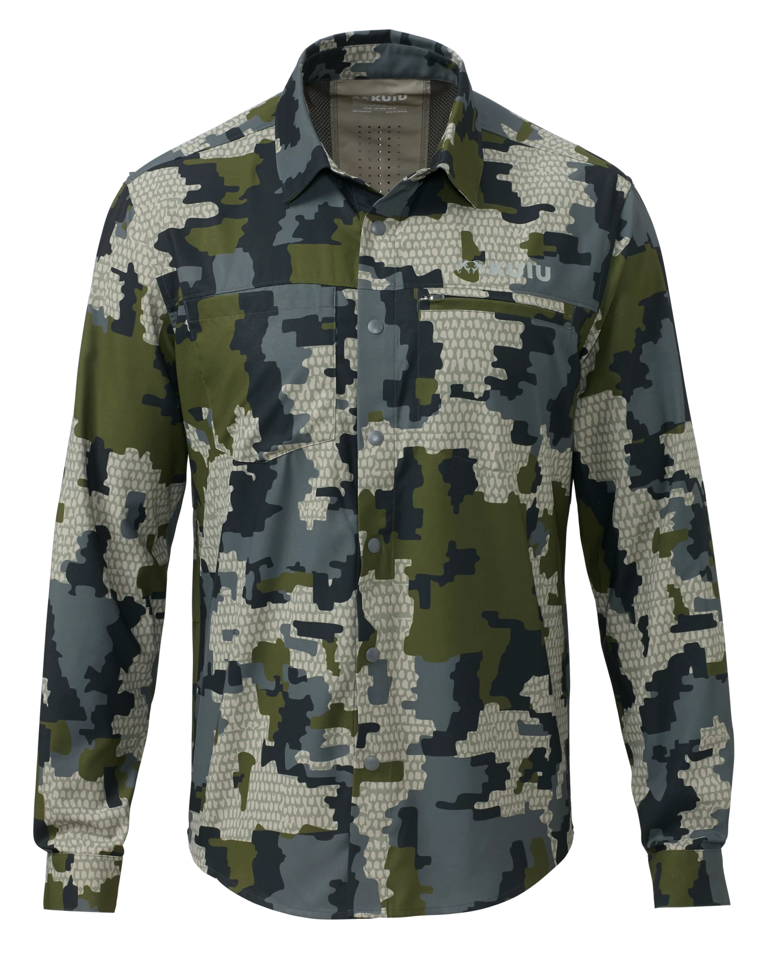 Kuiu Mesa Vented LS Snap Shirt | Verde