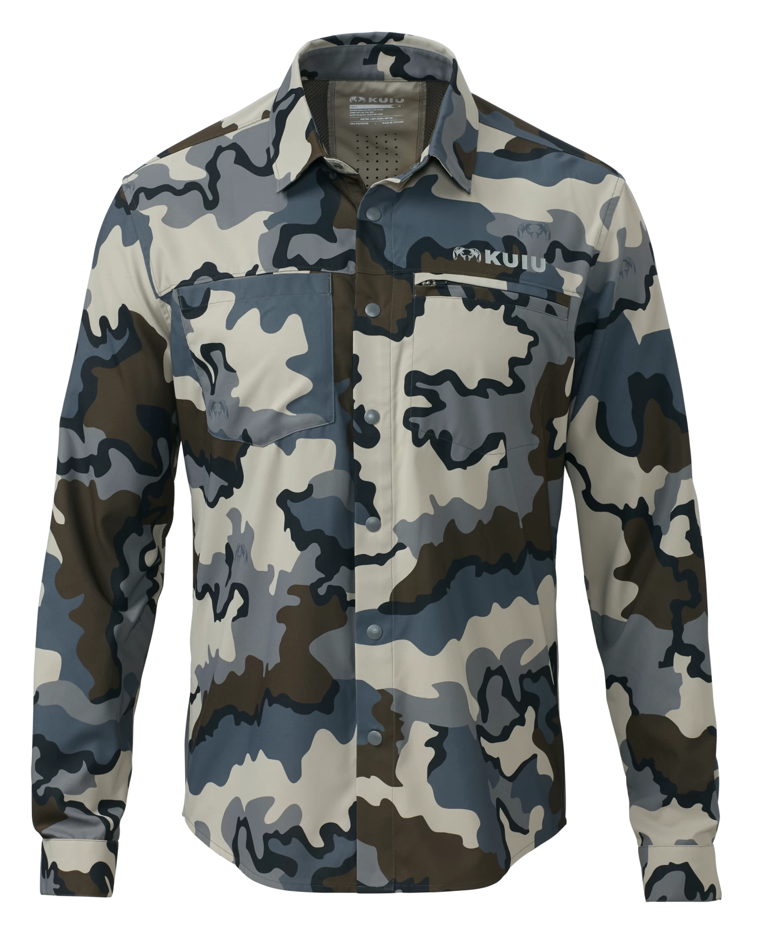 Kuiu Mesa Vented LS Snap Shirt | Vias