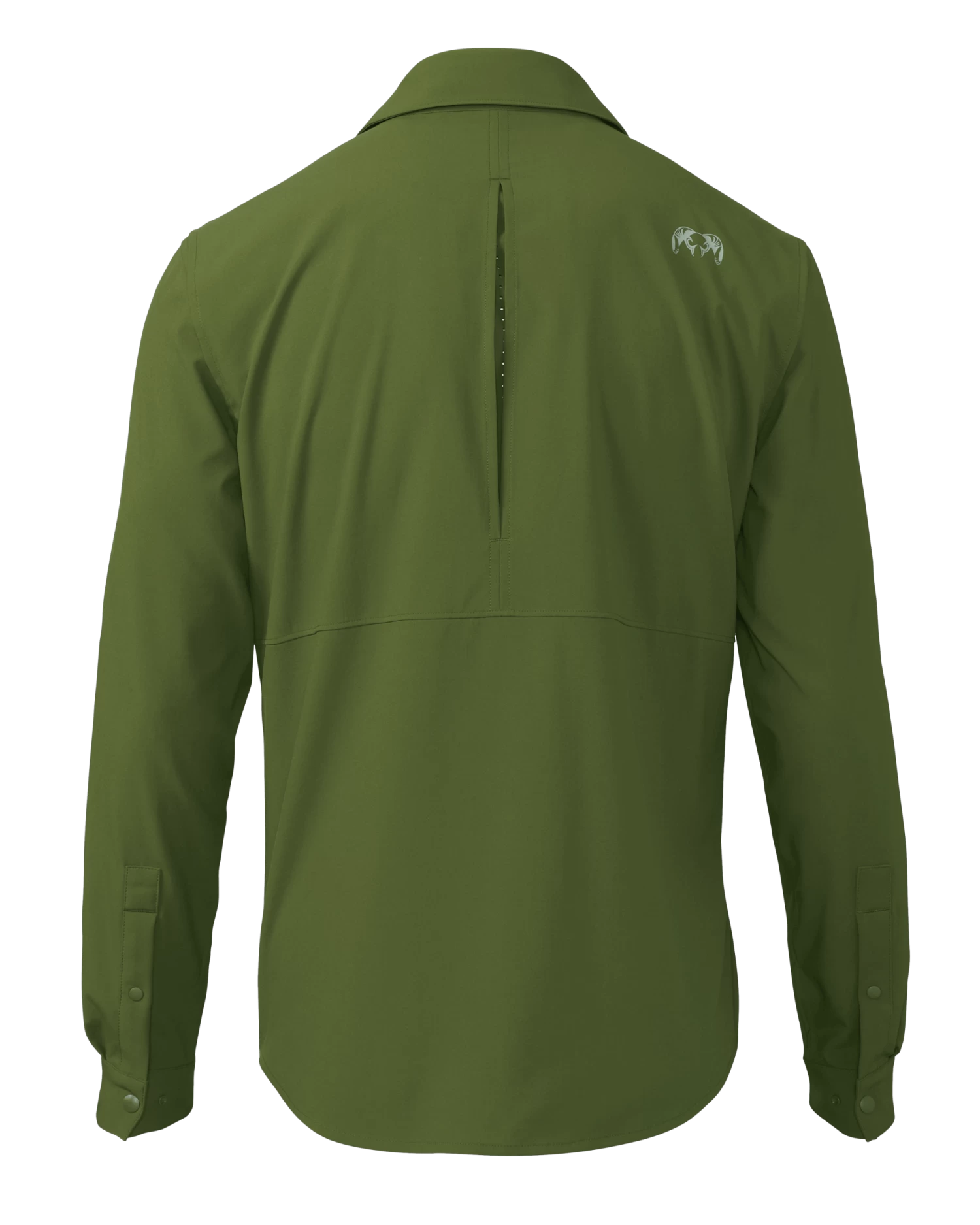 Kuiu Mesa Vented LS Snap Shirt | Verde Green - Image 2